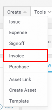 Create dropdown expense 2