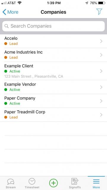 Company List