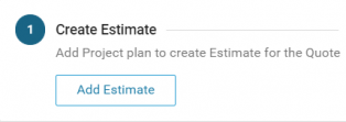 Add Estimate button