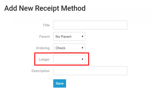 Add Receipt Method 2