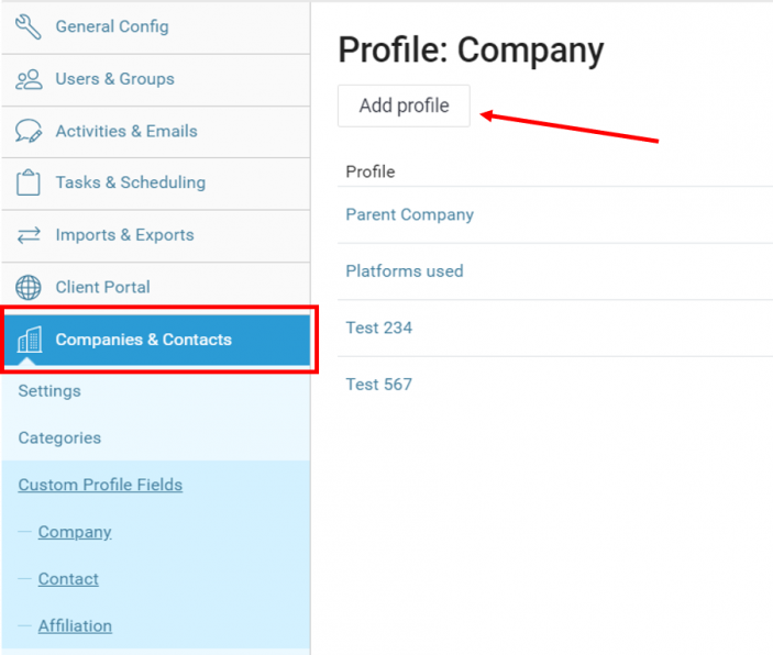 Custom Profile Fields