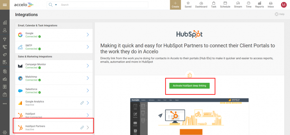 hubspot activate