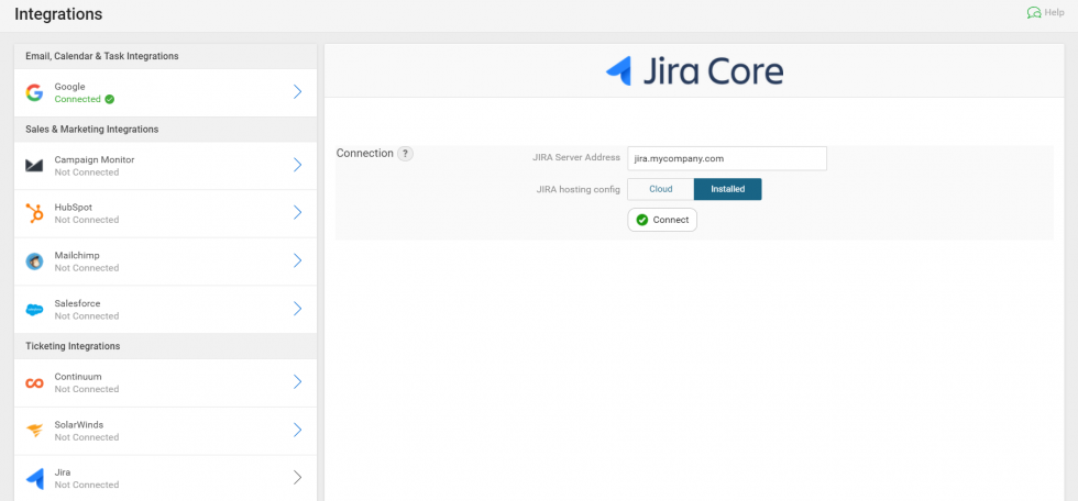 JIRA CORE