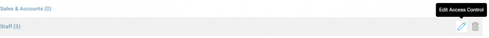 Edit Access Control
