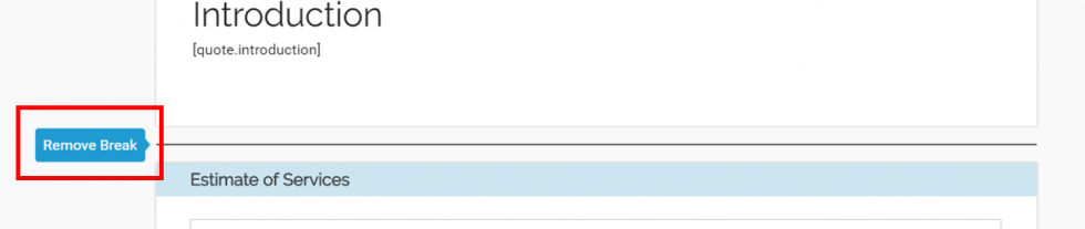 Remove Break