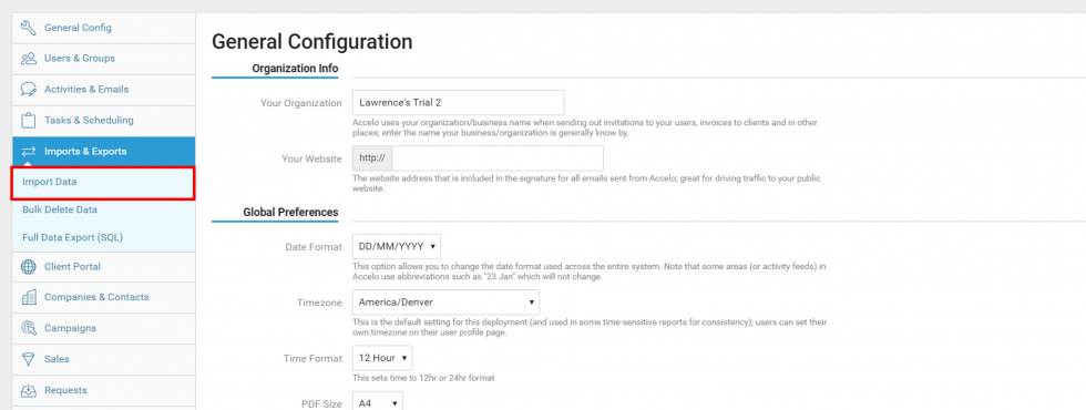 Import Data 2